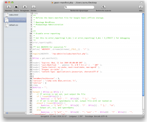 Smultron PHP Editor Mac