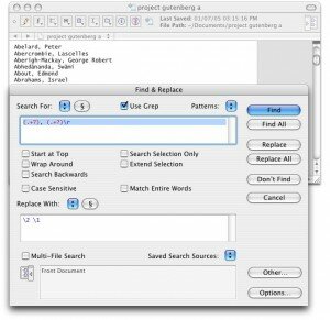 TextWrangler - Editeur de texte gratuit Mac