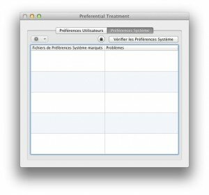 Utilitaires Mac - Preferential Treatment